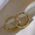 thumbnail image 2 of TAAPSEE JEWELS Huggie Hoop Earrings In Round Cut Cubic Zirconia 14K Yellow Gold Finish Silver, 2 of 5