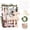 Brown, variant on Baby Shower Crate Closet, Wooden Gift Basket with Alphabet Letters, Clothes Hangers and Vine for Custom Name Display, Brown