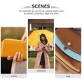 thumbnail image 3 of WHAMVOX 2Pcs Car Headrest Hooks Black ABS Organizer for Backseat Hanging and Storage, 3 of 8