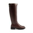 thumbnail image 2 of DREAM PAIRS Women's Knee High Riding Boots, Classic Equestrian Style Tall Boots with Buckle Strap, 2 of 8