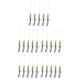 thumbnail image 1 of Aparejos de pesca, anzuelos de alto carbono, señuelos luminosos para arenques y jureles pequeños. 235 mm x 11 mm, 1 of 9