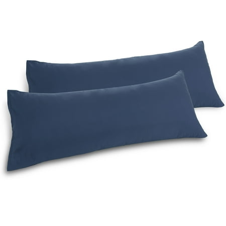 Silky Soft 2 Super Microfiber Body Pillow Cover Pillowcase Navy 20