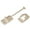 Colonial White, variant on RV Designer E235 Plastic T-Style Entry Door Holder - White, 6"