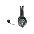 thumbnail image 3 of Manhattan Classic Stereo Headset with Flexible Metal Boom Microphone - Black - 175555, 3 of 4