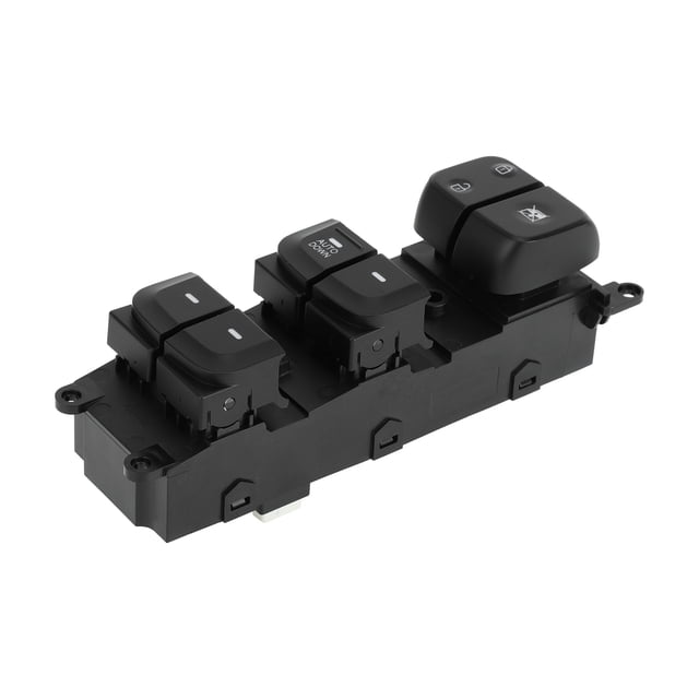Interruptor de ventana eléctrica Unique Bargains para el lado del conductor delantero izquierdo para Hyundai i10 Negro