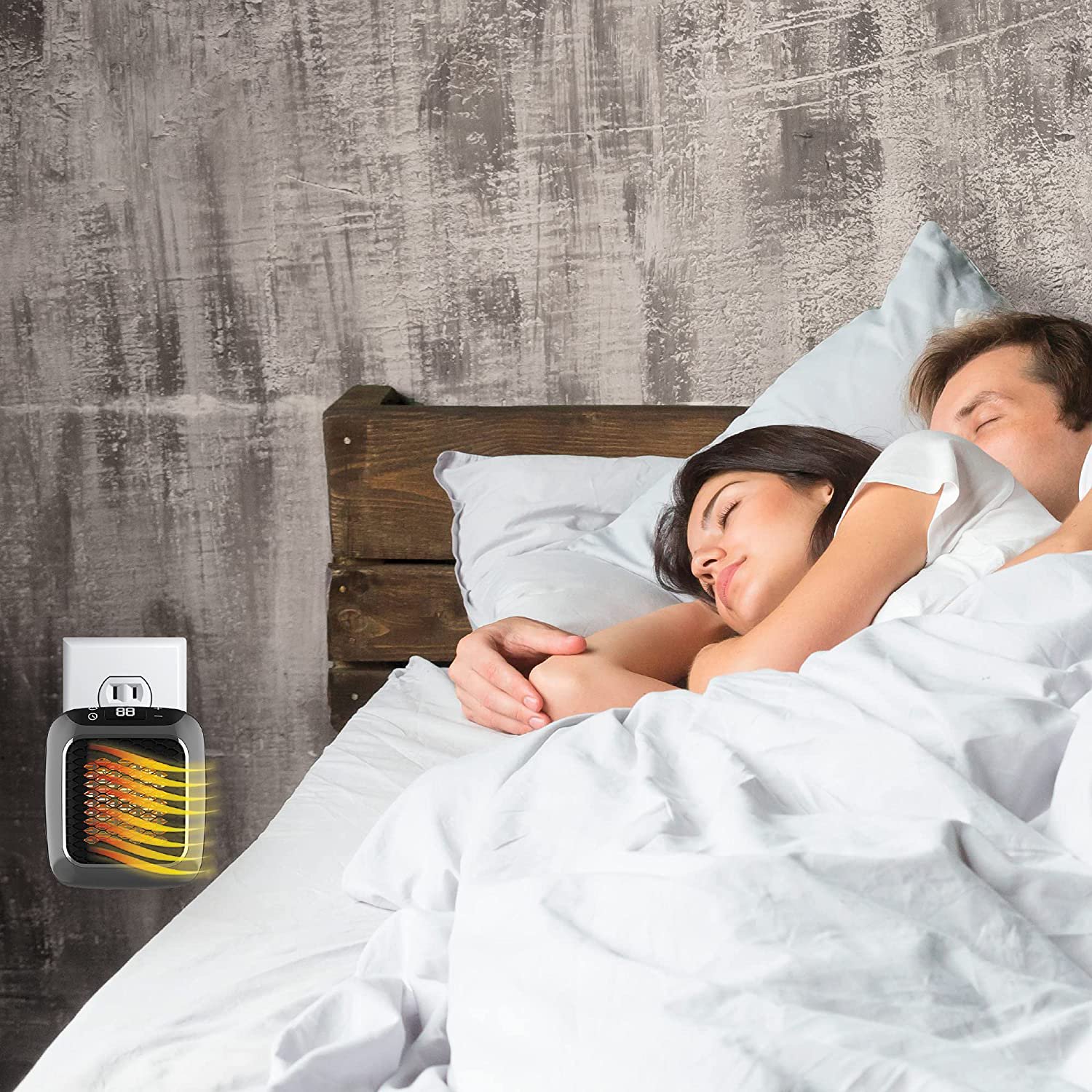 Handy Heater Turbo 800 Space-Saving Wall Outlet Heater with Advanced  Ceramic Technology and Adjustable Thermostat | Walmart Canada