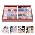 thumbnail image 3 of 100 Rolls Washi Tapes Colorful Japanese Paper Tapes Scrapbooking Decorative Tapes, 3 of 9