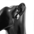 thumbnail image 5 of Unique Silver Earrings for Women by Billie Eilish One Pair Included, 5 of 5