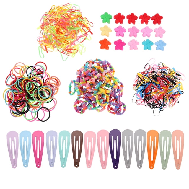 Shisuyan 1 Set Kids Hair Accessory Kit Girls Lovely Hair Clips Hair Rope Hair Claws