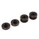thumbnail image 3 of Contrapeso del eje delantero y trasero de control remoto, latón de alta resistencia, piezas mejoradas de coche RC para coches Traxxas 1/18 RC, negro y dorado, 3 of 14