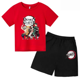 thumbnail image 3 of Conjunto de camiseta y pantalones cortos con estampado de Kamado Nezuko de Demon Slayer para adolescentes y niños, ropa de manga corta para niños y niñas, 3 of 5