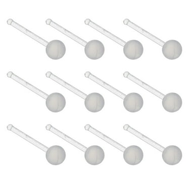 20 Pcs Transparent Nose Studs Clear Ring Rings Piercing Piercings Retainer Jewelry