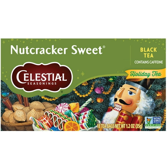 Celestial Seasonings Holiday Nutcracker Sweet Black Tea Bags (20 Count)