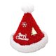 thumbnail image 1 of Horquilla para el pelo con forma de gorro navideño, accesorio novedoso para mujer, pinzas para el pelo con temática navideña. Sin decoración marrón, 1 of 9