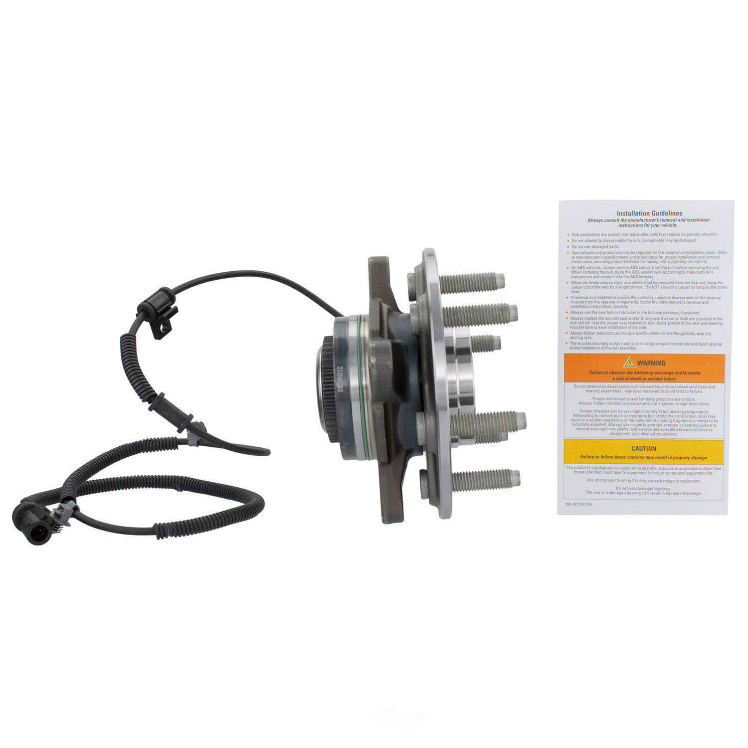 Motorcraft HUB-487 Wheel Bearing And Hub Assembly