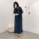 thumbnail image 5 of Camisón de gasa de doble capa de algodón de Corea del Sur, diseño con volantes, vestido largo, pijama para mujer, ropa de casa, 5 of 6