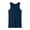 Navy, variant on ZVNAΖH Big and Tall Men's Cotton Undershirts Tank Tops Sleeveless Plain Summer Vest Athletic Gym Layering T-Shirt, Slim Fit, Single Pack, 1X-3X, Gray