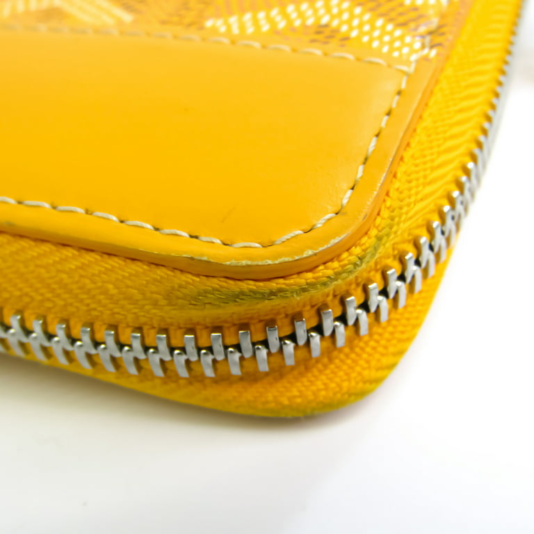 Goyard Pre-owned Women's Leather Wallet - Yellow - One Size