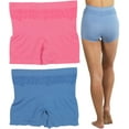 thumbnail image 5 of ToBeInStyle Women Pack of 6 Pairs Basic Spandex Seamless Slimming Shaper Shorts, 5 of 9