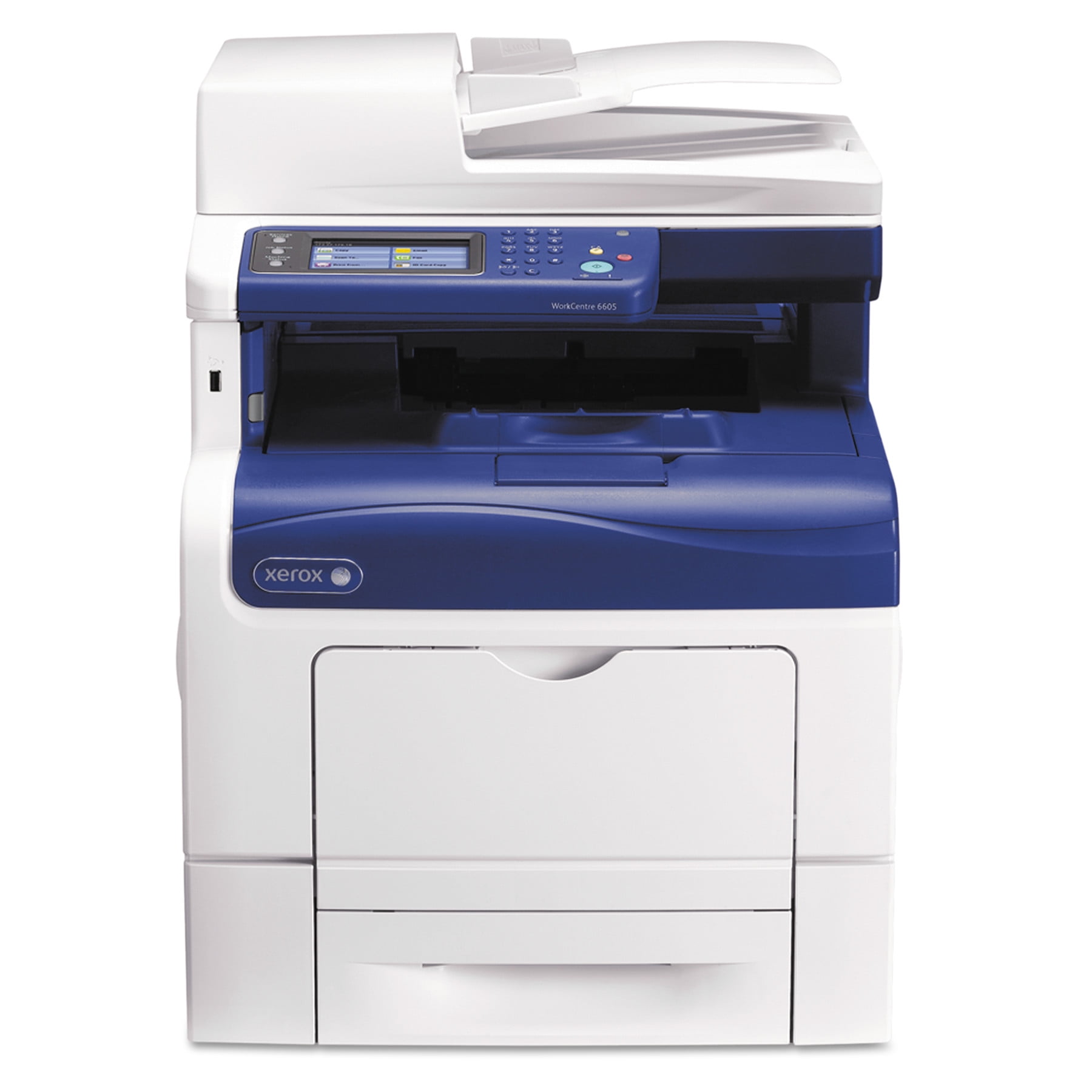 Xerox WorkCentre 6605/DN Color Multifunction Laser Printer, Copy/Fax