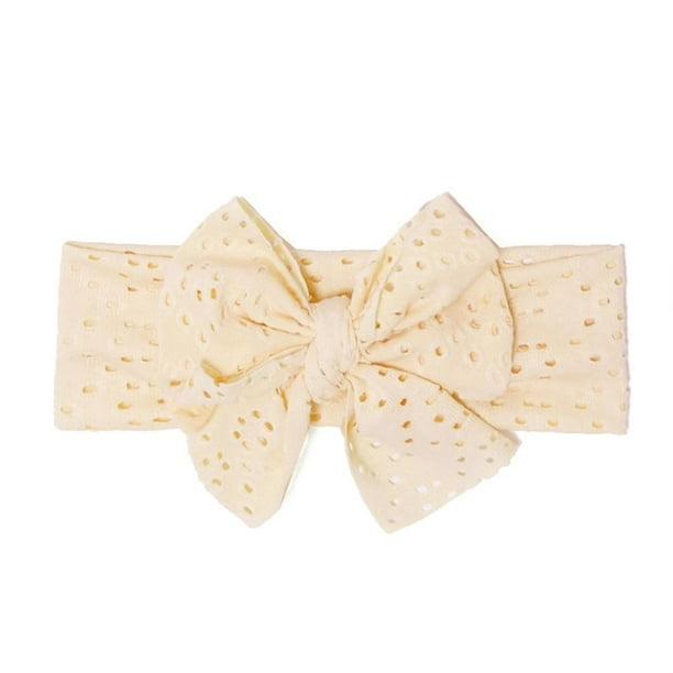 Diademas Para Bebés, Tocado Con Lazo Elástico Suave, Accesorios Para El Cabello Para Niñas Recién Nacidas Minnieouse AP006782-06