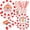 Carnival, variant on Alice Tea Party Decorations - Baby Shower Paper Plates, Napkins, Cups & Straws for 24 Guests, 120 Pcs Disposable Party Dessert Dinnerware