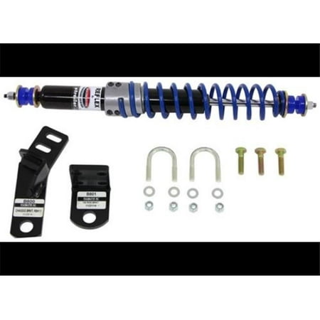 Steering Stabilizer Bracket Kit - Roadmaster R6L-RBK24 Reflex Steering Stabilizer with Mounting Brackets