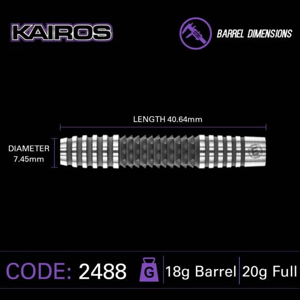 Winmau Kairos 1 SOFT TIP Dart Set 20 gram 90% Tungsten Alloy