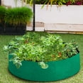 thumbnail image 6 of Deago 50 Gallon Large Grow Bag, Heavy Duty Fabric Round Raised Garden Bed Planter Pots for Planting Herb, Flower, Vegetable, Potato, Plants (Green), 6 of 7