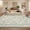 Light Green, variant on HIWEAVER Light Green 2′ x 6′ Washable Floral Bordered Runner Rug for Kitchen Indoor Throw Carpet Modern Non-Slip Foldable Floor Cover for Dorm Home Decor
