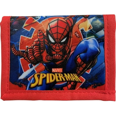 Spider-Man Little Boy Bifold Wallet With Zippered Pocket