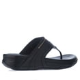 thumbnail image 3 of Women's Fit Flop Walkstar Toe-Post Sandals in Black, 3 of 4