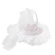 thumbnail image 4 of Cesta romántica de encaje con incrustaciones de diamantes para flores portátiles para ceremonias de boda, 4 of 8