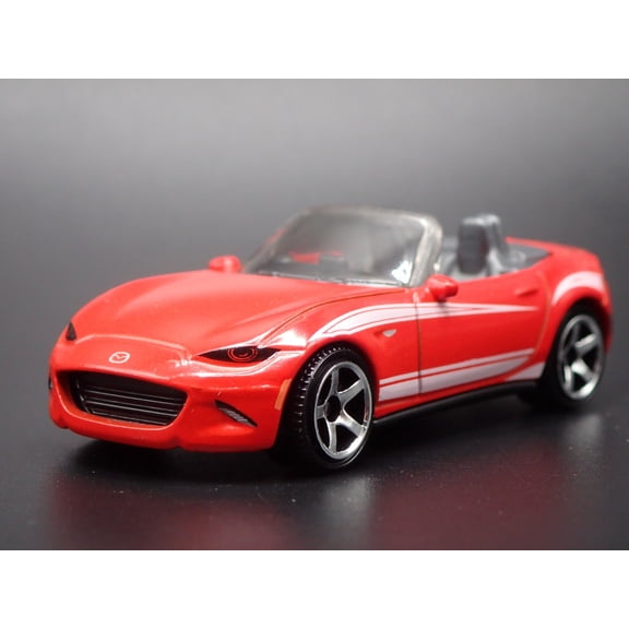 Open Box 2015-2025 MAZDA MX5 MIATA CONVERTIBLE ND 1:64 SCALE DIORAMA DIECAST MODEL CAR