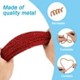 thumbnail image 3 of Uxcell 30cm/11.8" Pipe Cleaners Chenille Stem,100Pcs Glitters Fuzzy Sticks,Brown, 3 of 6