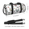 thumbnail image 2 of Sikiie Cute French Bulldog Duffel Bag, Travel Bag, Sports Gym Bag - Ideal for Sports, Gym, Overnight Stays, 2 of 6