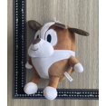 thumbnail image 1 of venta al por mayor azulada periférica de la muñeca de trapo del perro del anime del juguete de la felpa 13-inch producida por los juguetes de los alces, 1 of 5