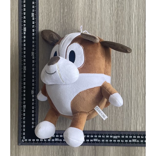 venta al por mayor azulada periférica de la muñeca de trapo del perro del anime del juguete de la felpa 13-inch producida por los juguetes de los alces