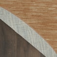 thumbnail image 3 of Nourison Essentials Indoor/Outdoor Rust 4' x Round Area Rug (4 Round), 3 of 9