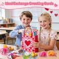 thumbnail image 4 of ANGGIKO 24 patitos de goma con temática de animales y tarjetas, 4 of 7