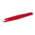 thumbnail image 1 of Tweezerman Stainless Steel Slant Tweezer (Signature Red), 1 of 3