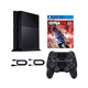 thumbnail image 1 of Sony PlayStation 4 PS4 1TB Original Console - Refurbished Bundle with NBA 2K15 Game and 2 RetroFam Wireless Controllers, 1 of 6