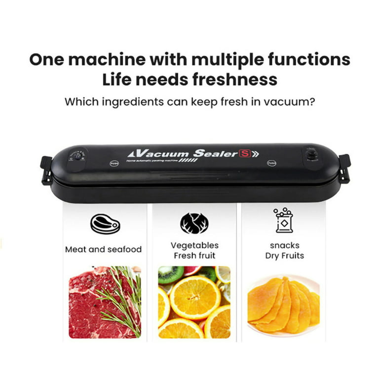 Food Vacuum Sealer For Vegetables, Fruits, Meat, Snacks, With