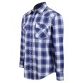thumbnail image 2 of Camisa Vaquera Wrangler Hombre Manga Larga U20 azul M, 2 of 6