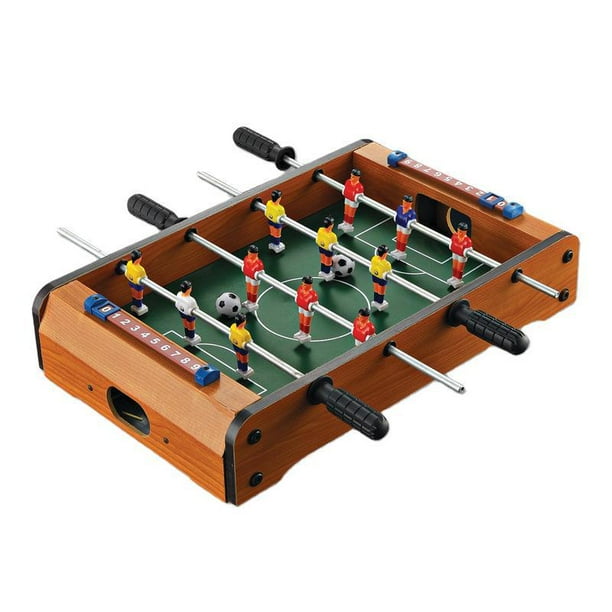 Mini Futbolín De Mesa Para Niños – Juegos De Fútbol De 2 Jugadores, Con 6 Pelotas, Material ABS, Portátil, Para Toda La Familia