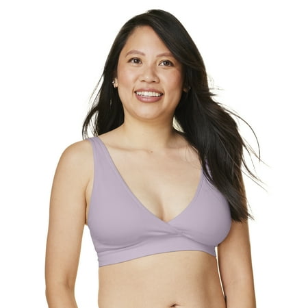 BRAVADO! DESIGNS Sustainable Restore Seamless Nursing Bra | Grey Orchid | XL