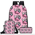 thumbnail image 1 of Among Us Visor Backpack Kids Rucksack Crewmate Back To School Bag A, 1 of 1