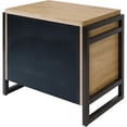 thumbnail image 6 of Modern Wood Laminate Lateral File Locking Fully Assembled Light Brown, 6 of 9