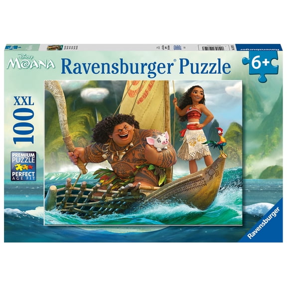 Ravensburger Disney Moana : Un Océan, Un Cœur 100 pièces Puzzle XXL