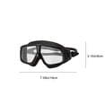 thumbnail image 2 of CSSAD Competitive Swim Goggles, Swimming Goggles No Leaking Full Protection Adult Men Women Youth, White, 2 of 6